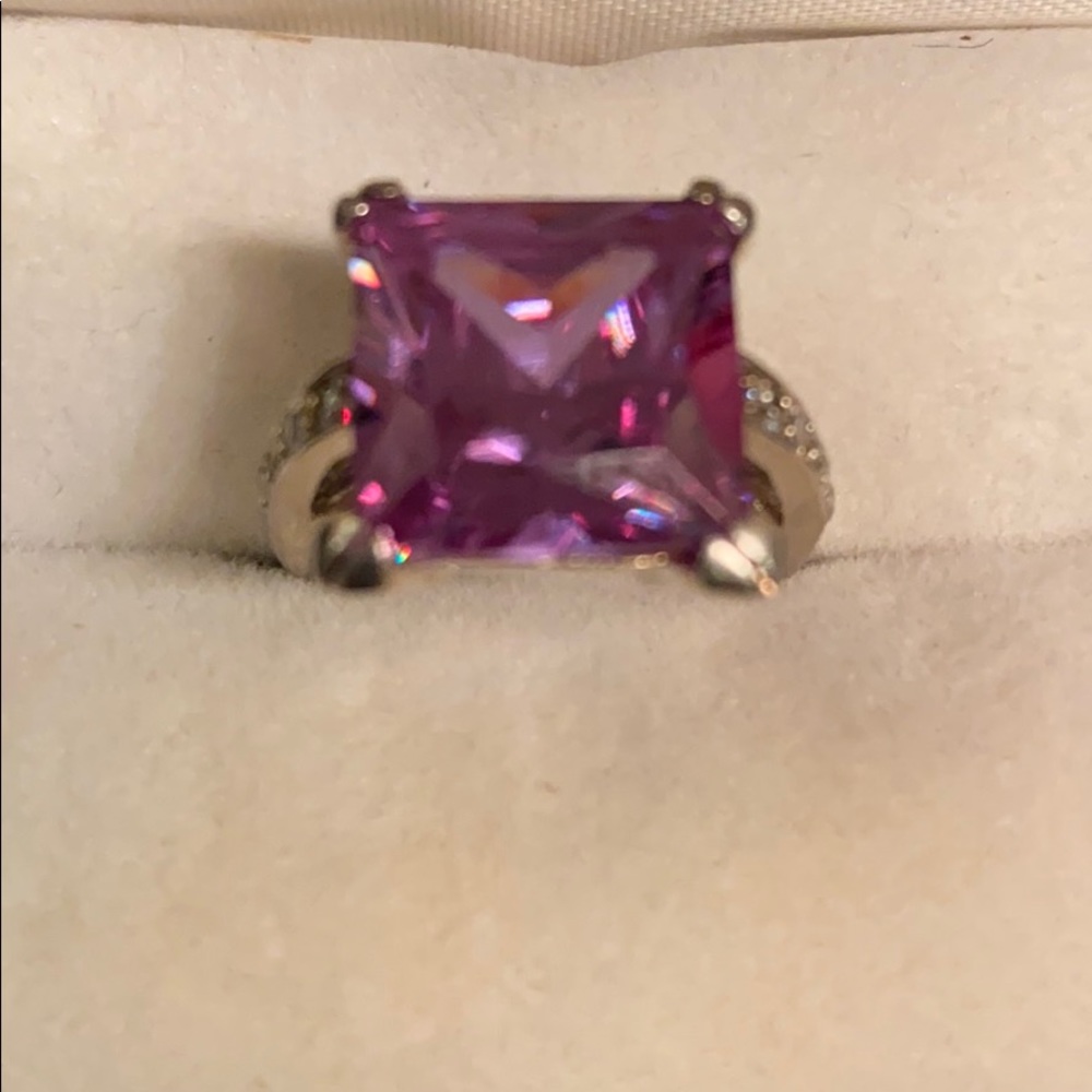 New Purple Statement Ring - image 2